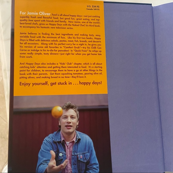Jamie Oliver’s Happy Days with the Naked Chef Cookbook - Picture 8 of 9